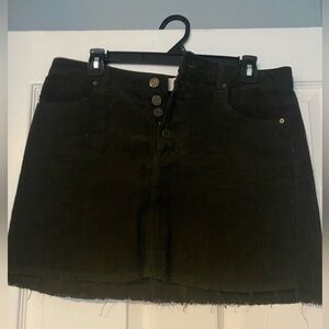 Cute green cord skirt🍁